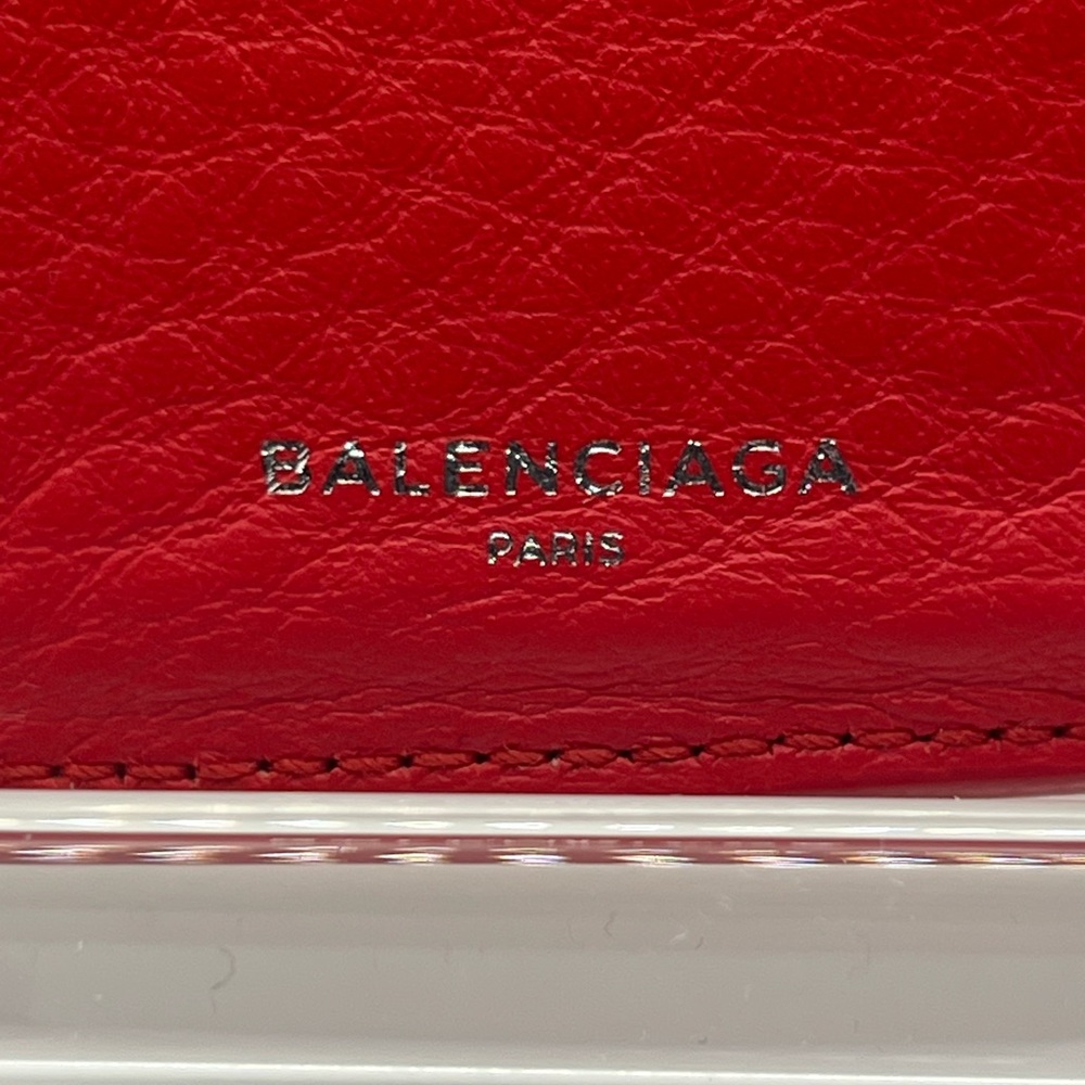 Balenciaga Papier Mini Wallet in Red - Picture 11 of 12